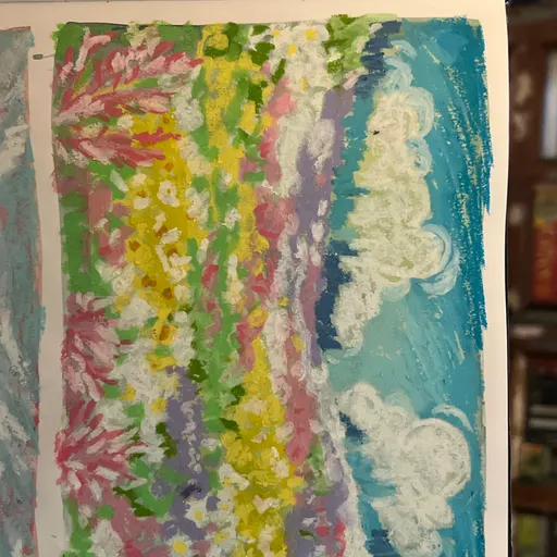 Another quick Oil Pastel