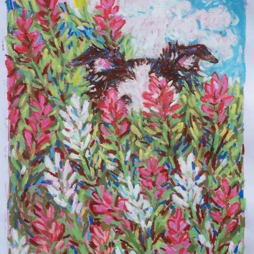 Rocket in ghe Flowers