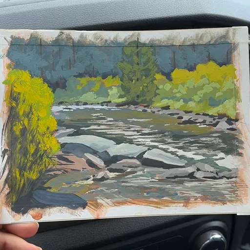 Along clear creek 